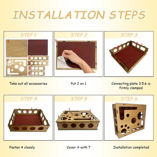 Cat Nail File Puzzle Box – Stress-Free Scratching & Play