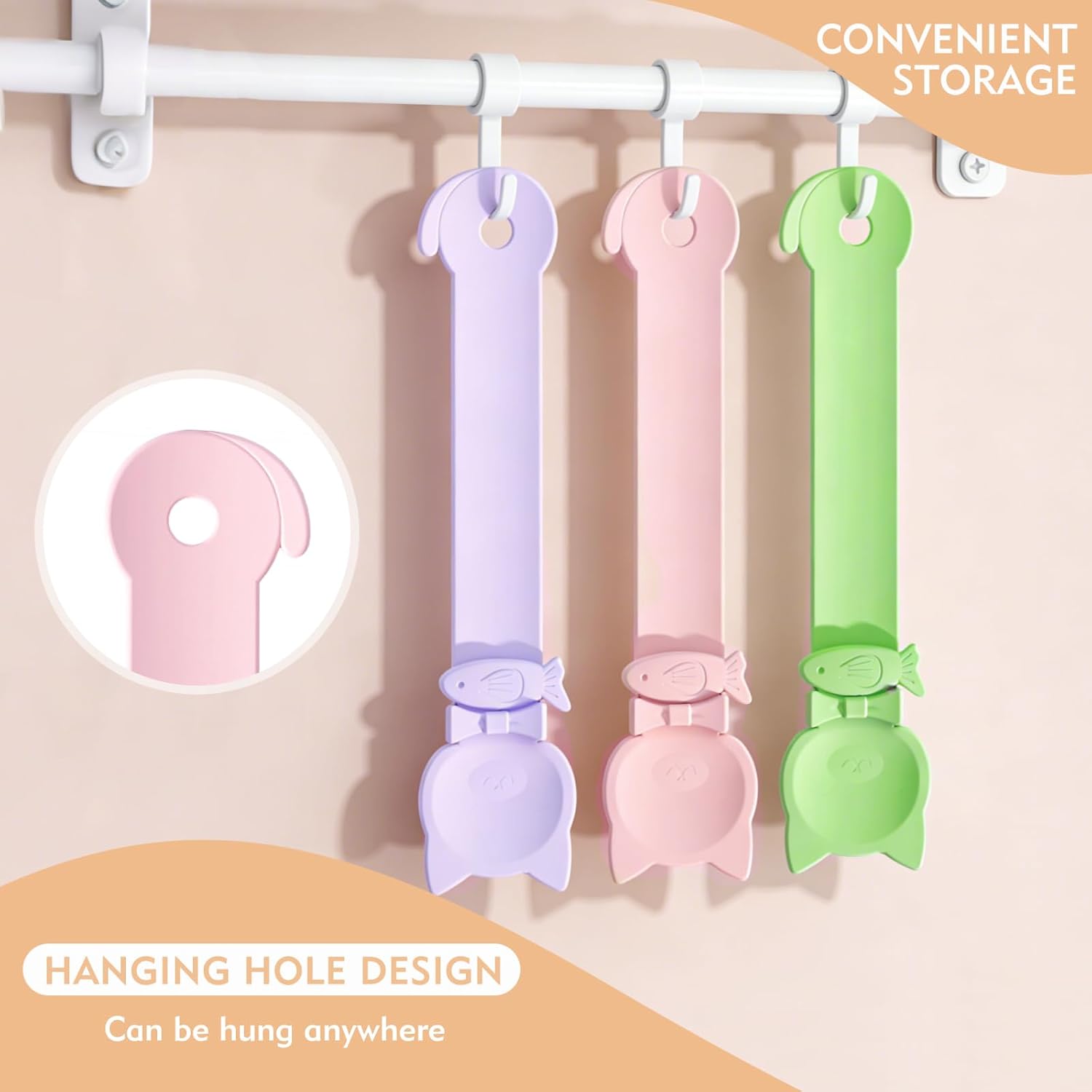 3-Pack Cat Treat Spoon Set – Lickable Treat & Wet Food Feeder for Cats and Small Pets