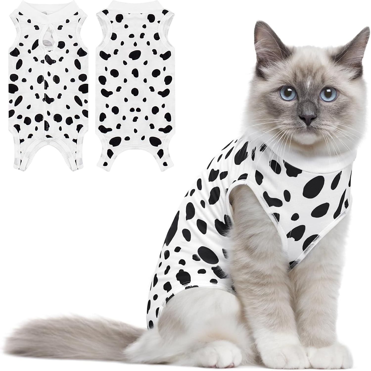 Cat Recovery Suit for Female Cats – Breathable Surgery Onesie & E-Collar Alternative