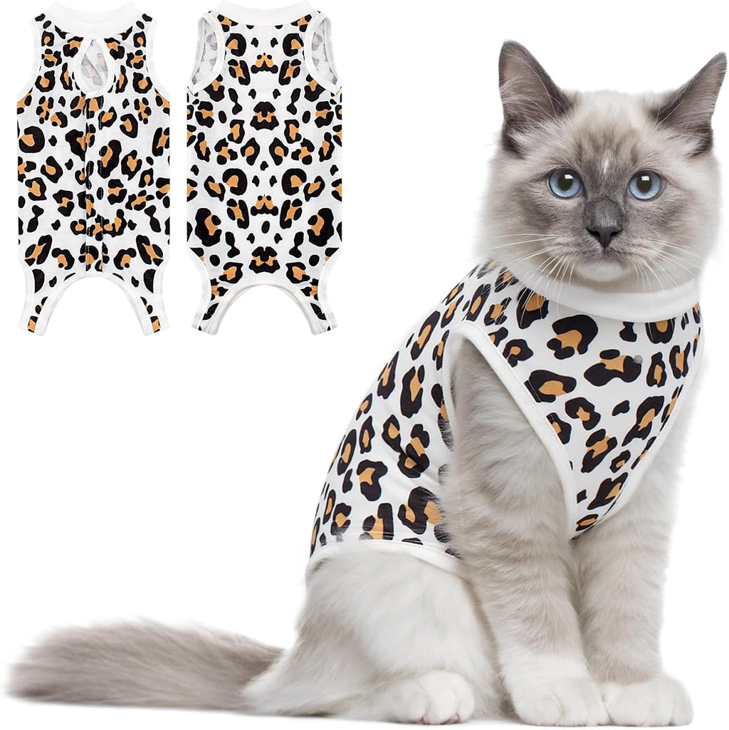 Cat Recovery Suit for Female Cats – Breathable Surgery Onesie & E-Collar Alternative